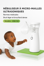🫁Nébuliseur médical portable – Respirez mieux en toute simplicité