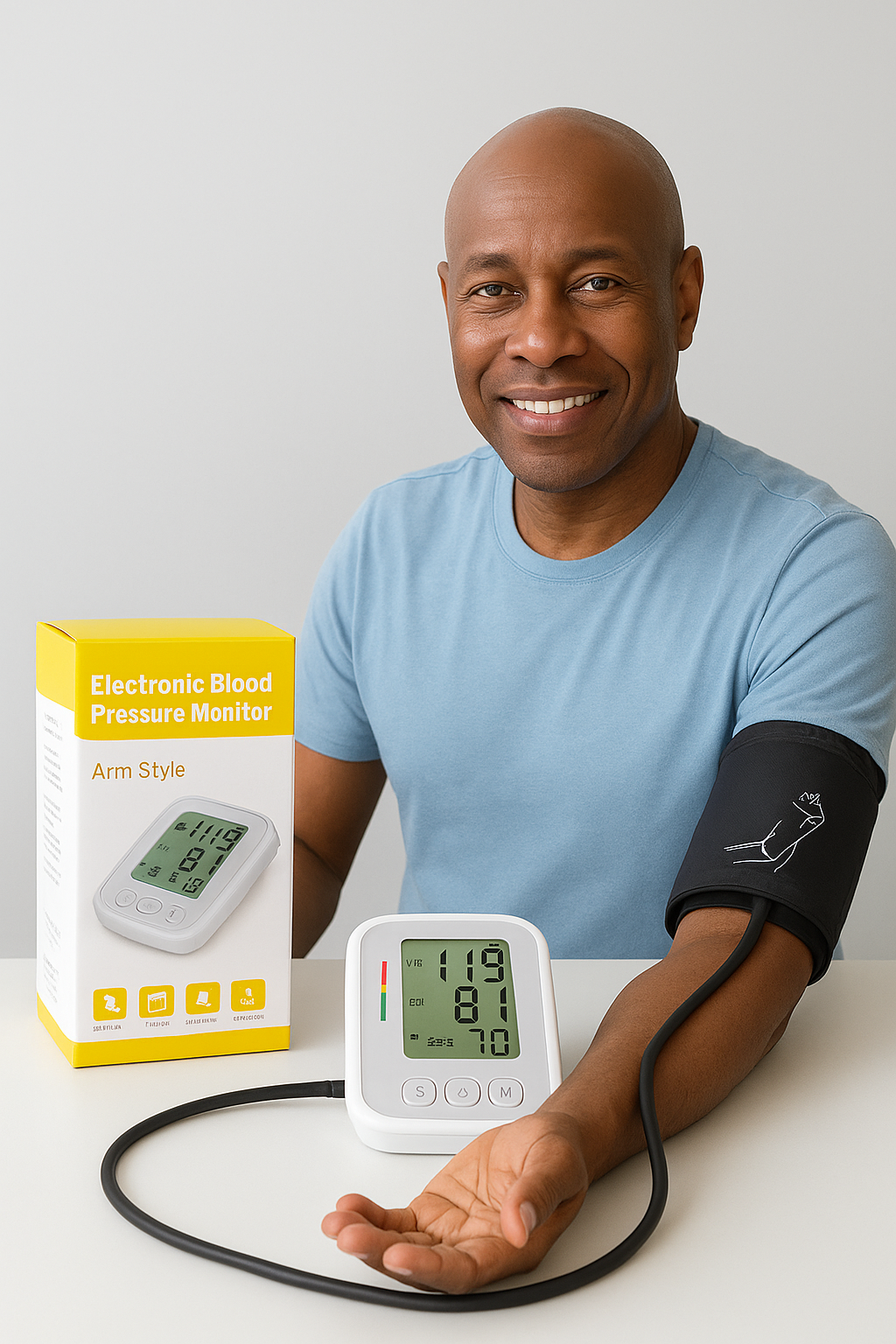 Tensiomètre Électronique Intelligent – Surveillez votre santé en 1 clic
