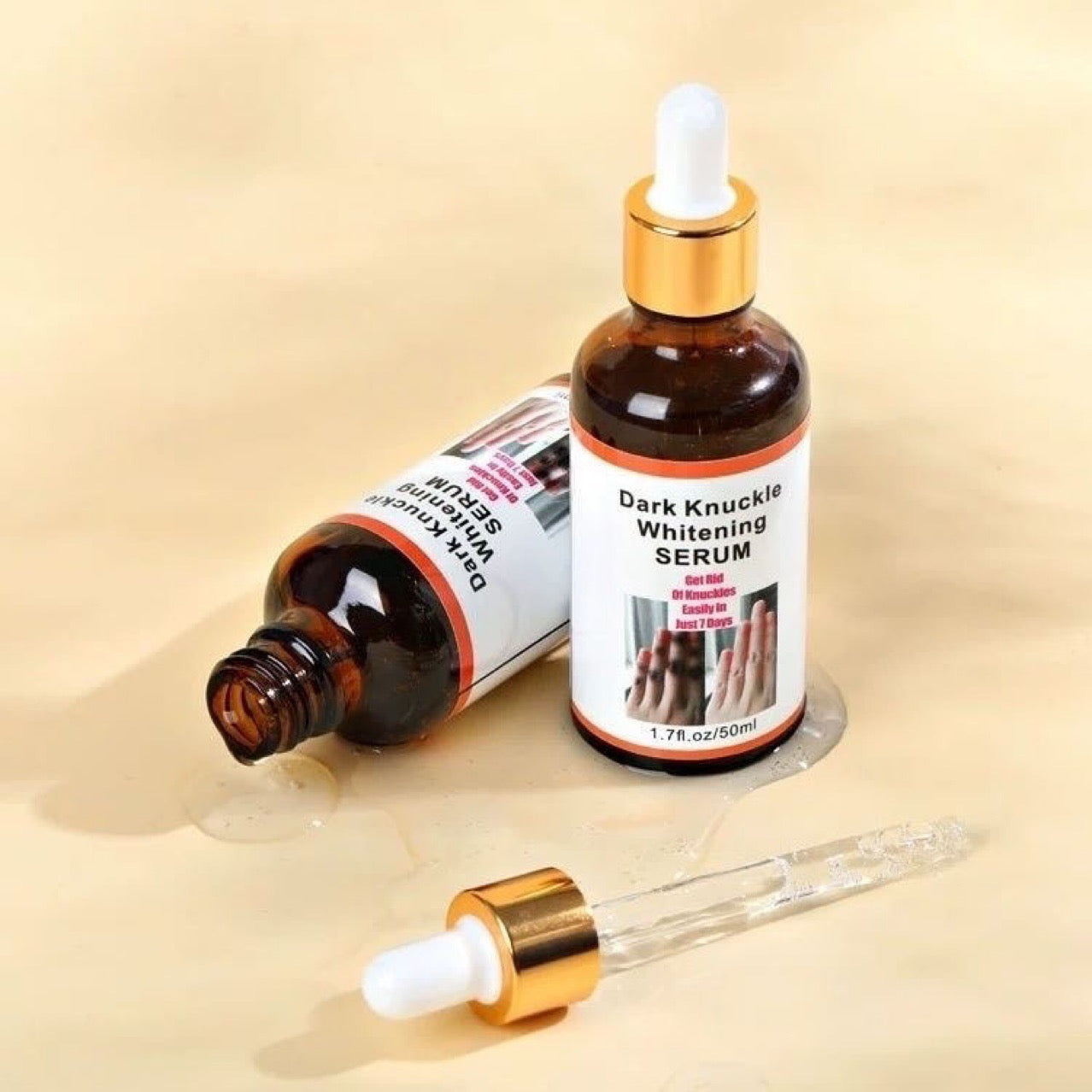 🌟 Sérum Éclaircissant  Anti-Taches Phalanges, Genoux & Coudes – Résultats visibles en 7 j
