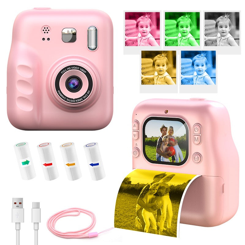 📸Caméra MagiPix™  pour enfants – Capture et imprime leurs souvenirs instantanément !