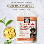 🌿 Destiney HairBoost Tea – Infusion Naturelle pour la Repousse et la Force des Cheveux