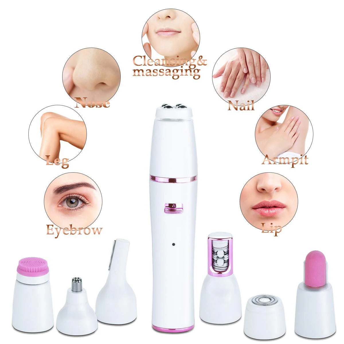 🌸 Kit Beauté Multifonction 7-en-1 – Votre allié beauté au quoti