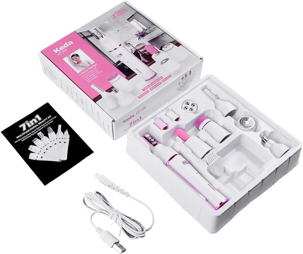 🌸 Kit Beauté Multifonction 7-en-1 – Votre allié beauté au quoti